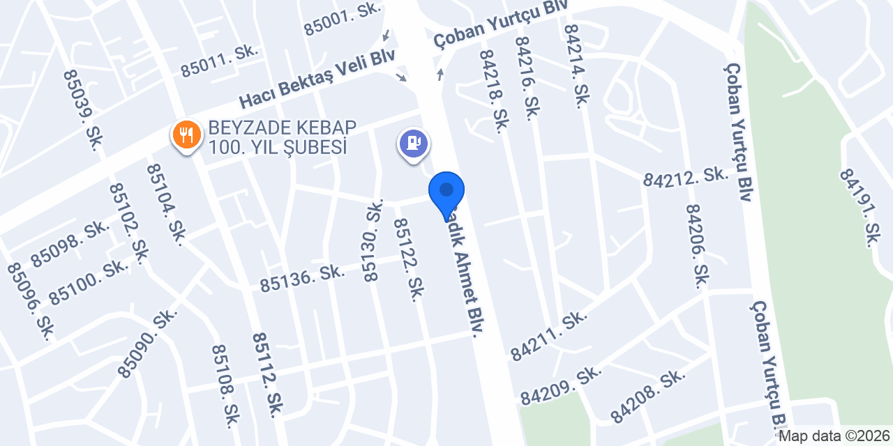 Dtl Bahçe Mobilyaları konumu