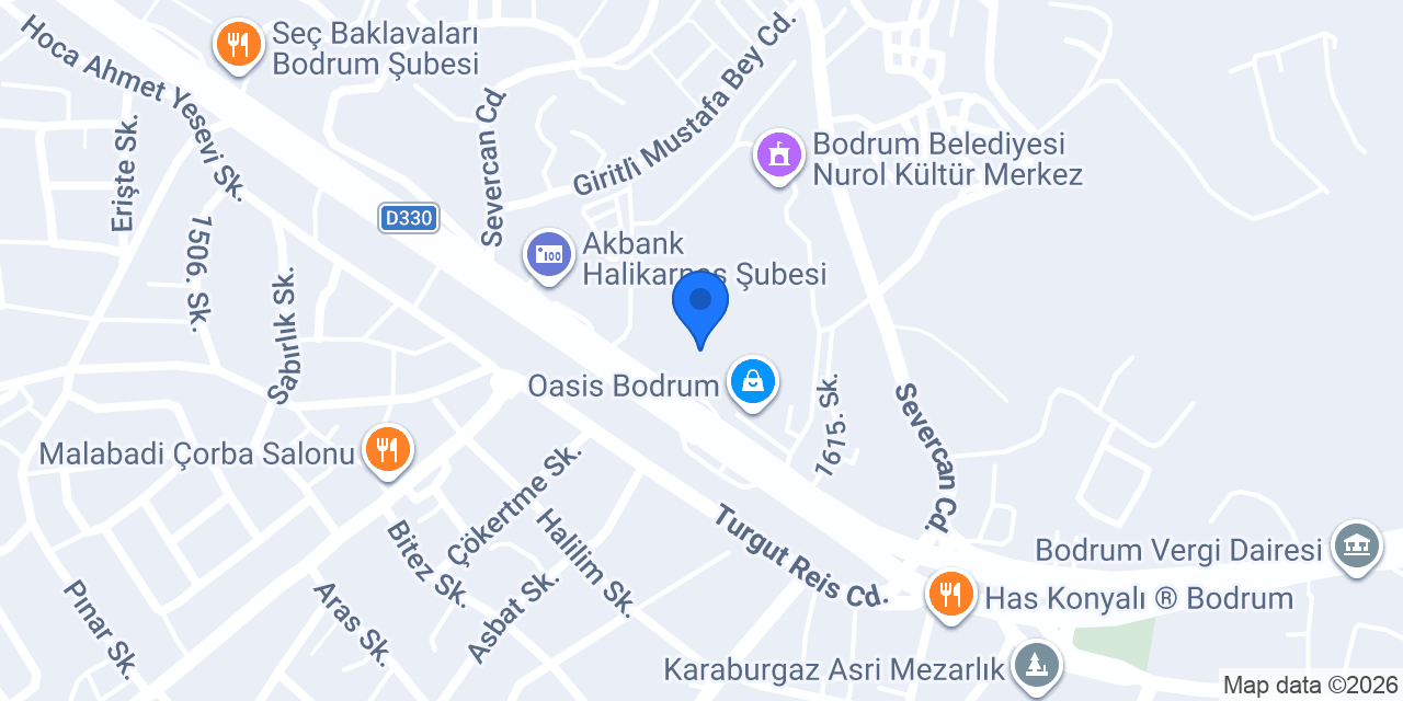 Bodrum Fem Mühendislik konumu