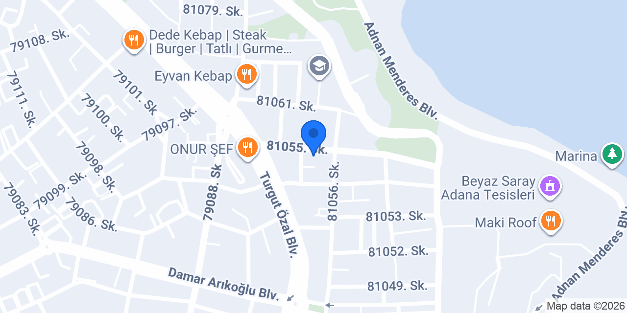 BULUT VETERİNER KLİNİĞİ konumu