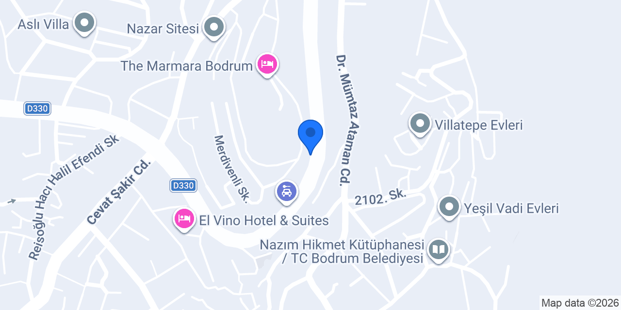Sürat Kargo Halikarnas Şube konumu