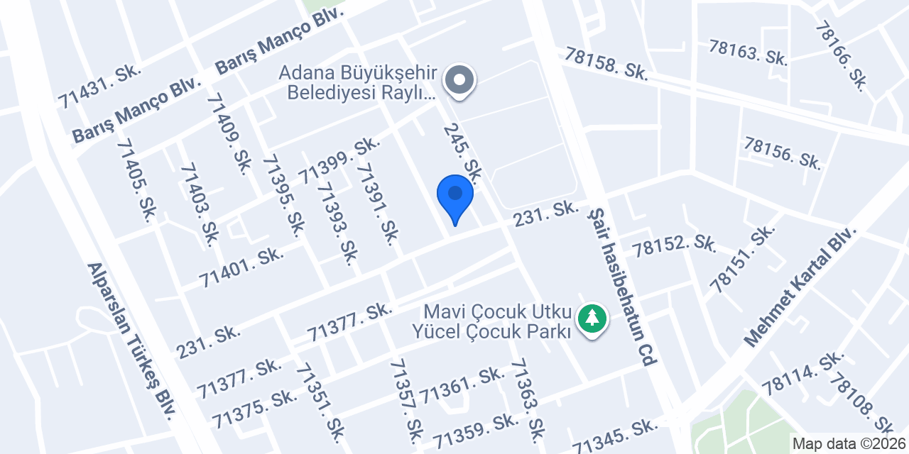 Berberk Erkek Saç Tasarım Salonu konumu