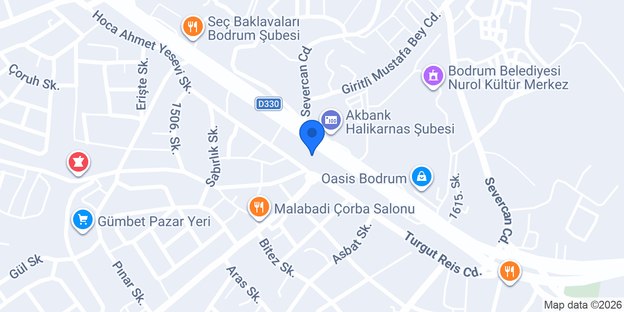 Karahançer Mimarlık konumu
