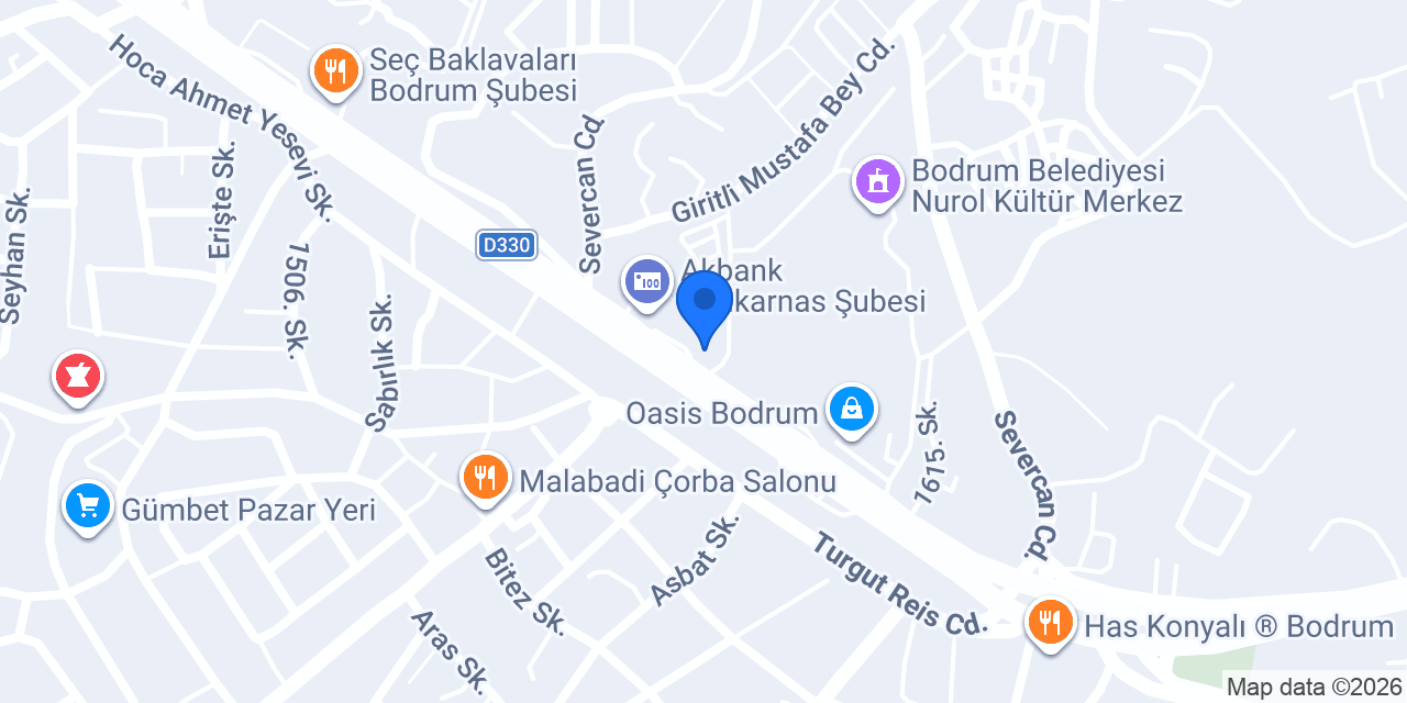 Göksel Tantuni Bodrum konumu