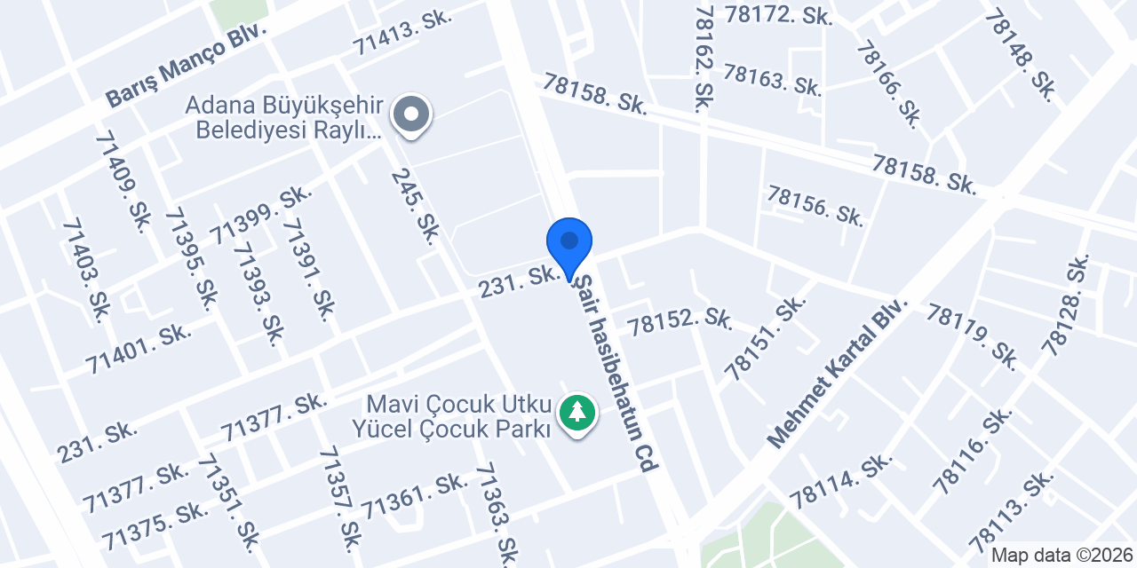Akdeniz Pizza konumu