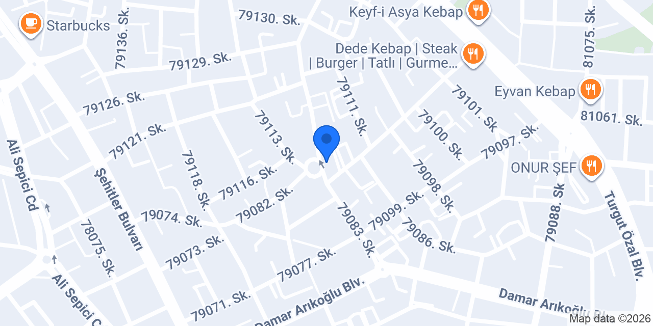 Öztaş Erkek Kuaförü konumu