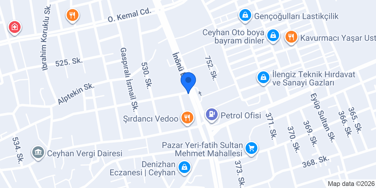 MGH Oto Yıkama konumu