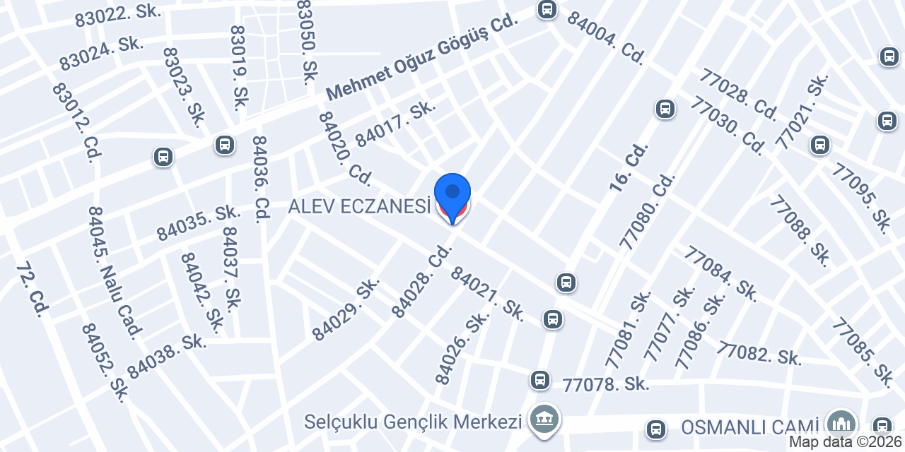 ALEV ECZANESİ konumu