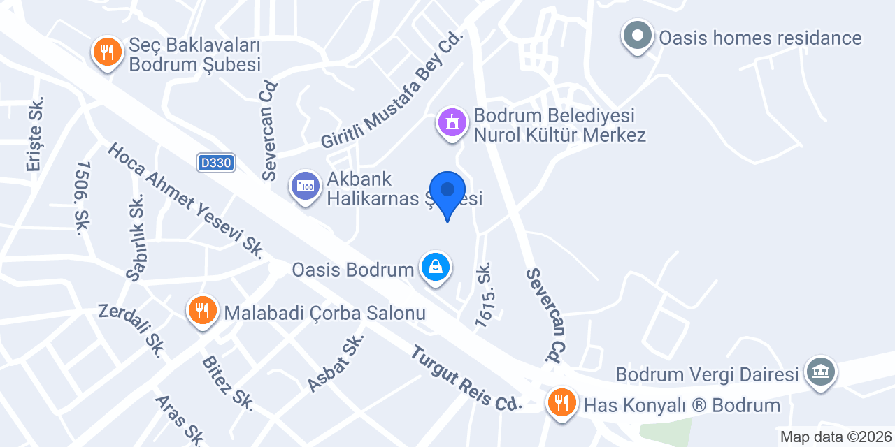 Hera Kuaför konumu