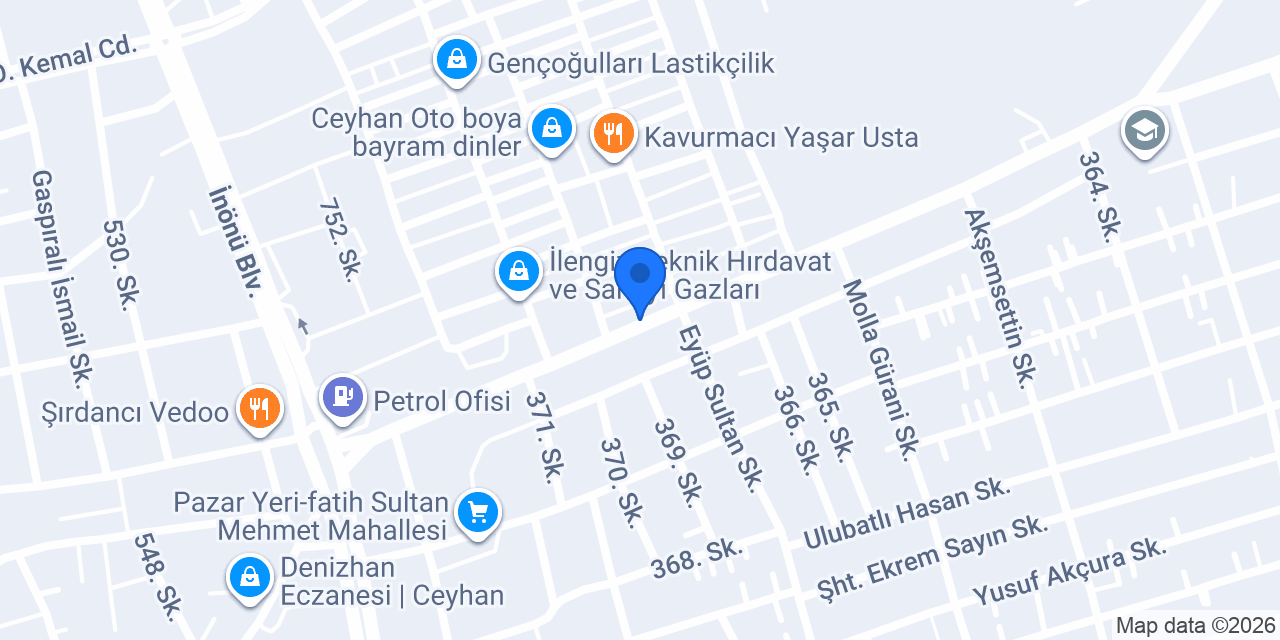 Körfez teknik hırdavat konumu