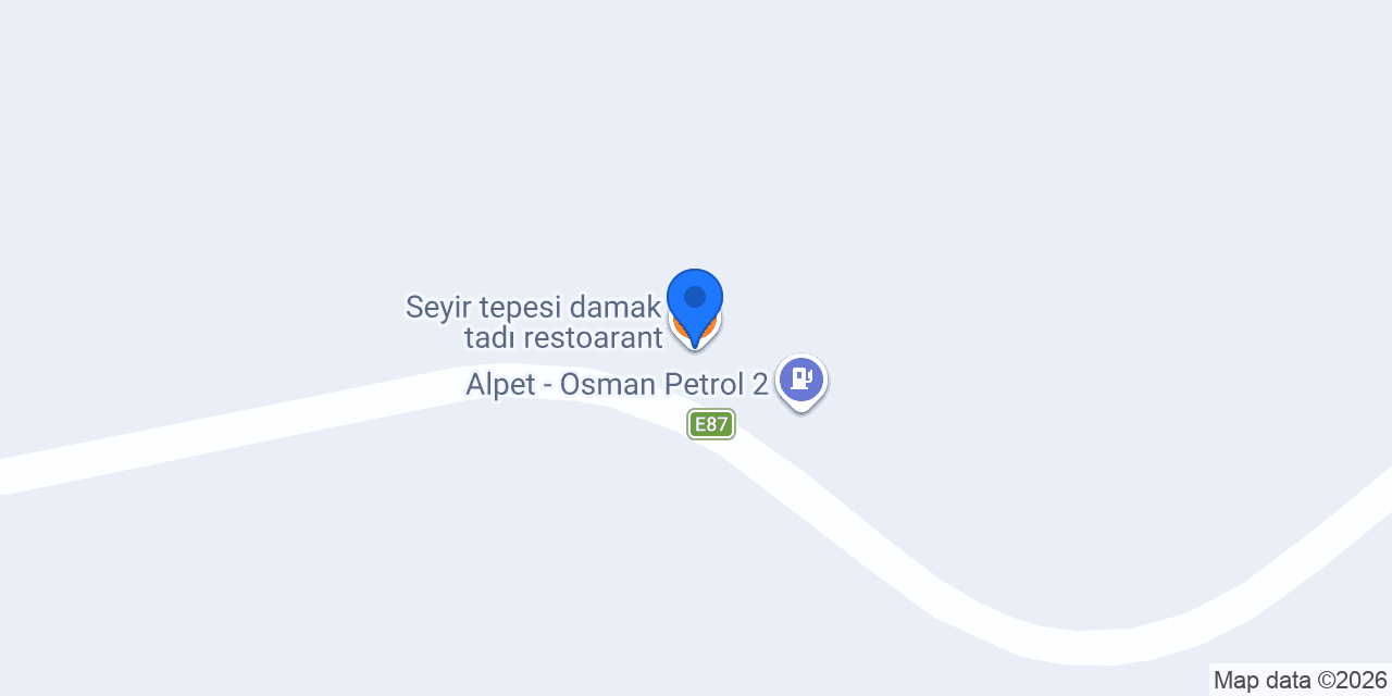 Seyir tepesi damak tadı restoarant konumu