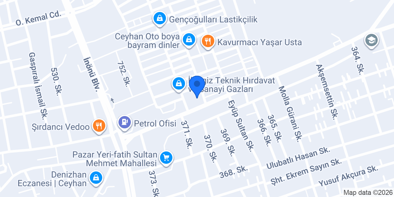 VIRAN OTOMOTİV konumu