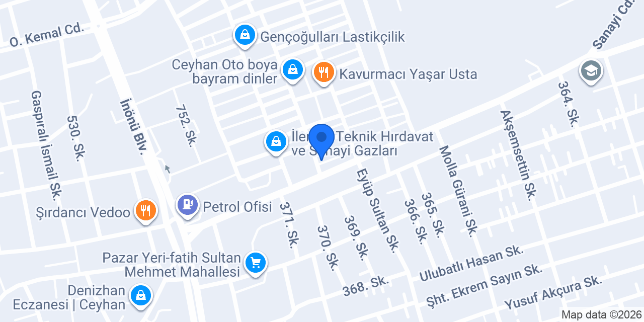 Basak Galeri konumu