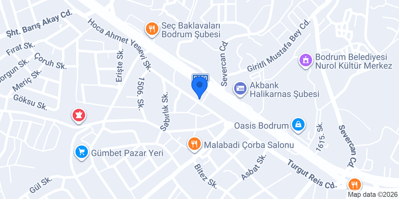 Bodrum Profesyonel Temizlik konumu