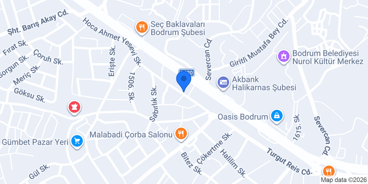 Avukat S. Cihan ÇİÇEK konumu