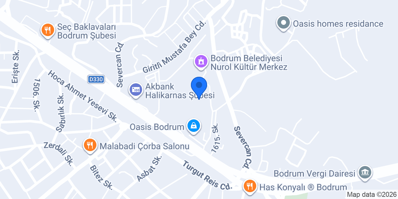Bodrum Oasis TURKCELL - TellCell konumu
