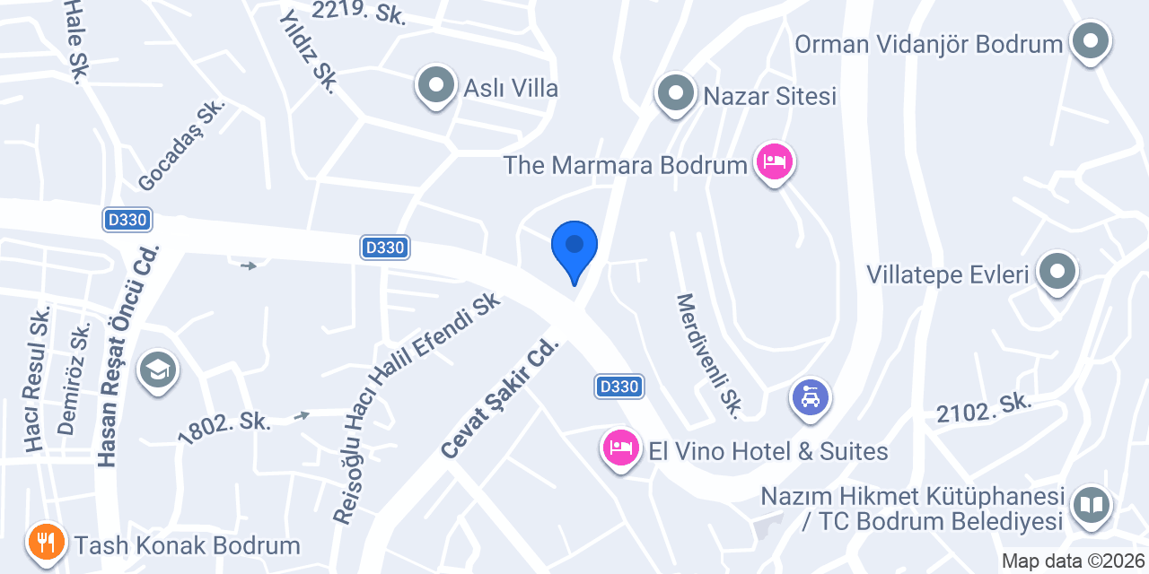 Karbeyaz unlu Mamuleri konumu