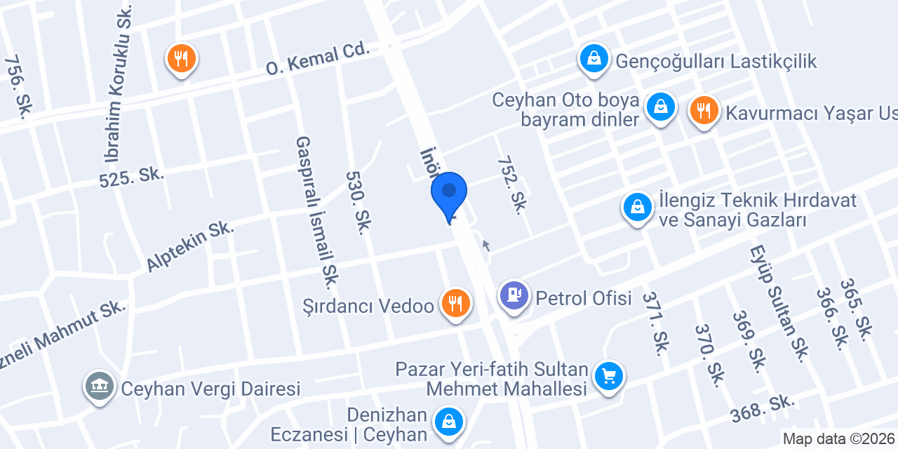 Kardeşler Oto Lastik konumu
