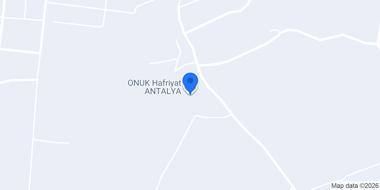 ONUK Hafriyat ANTALYA konumu