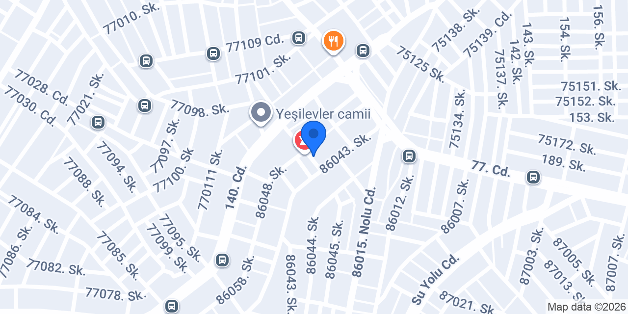 Üniversite Özden Eczanesi konumu