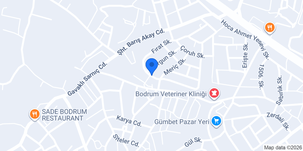 Özel Bodrum Diş Lab. konumu