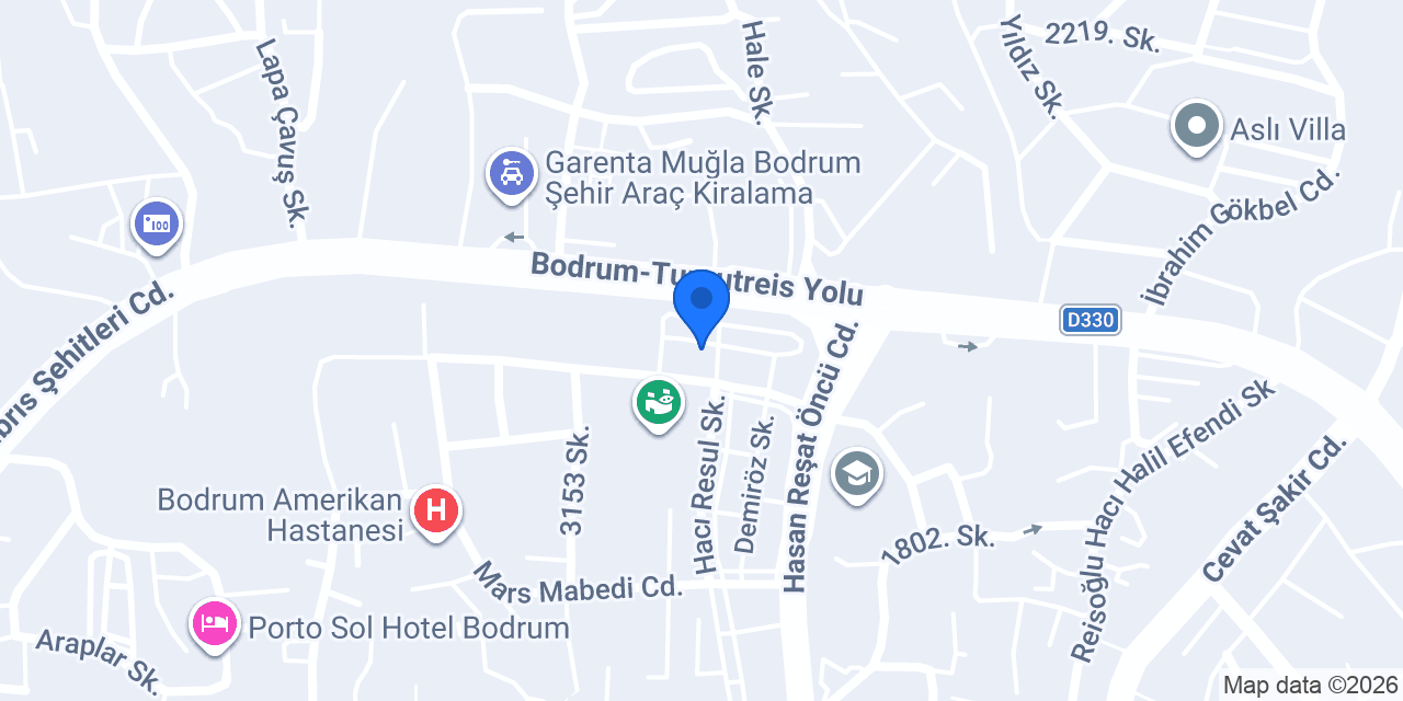 Bodrum SRS Temizlik konumu