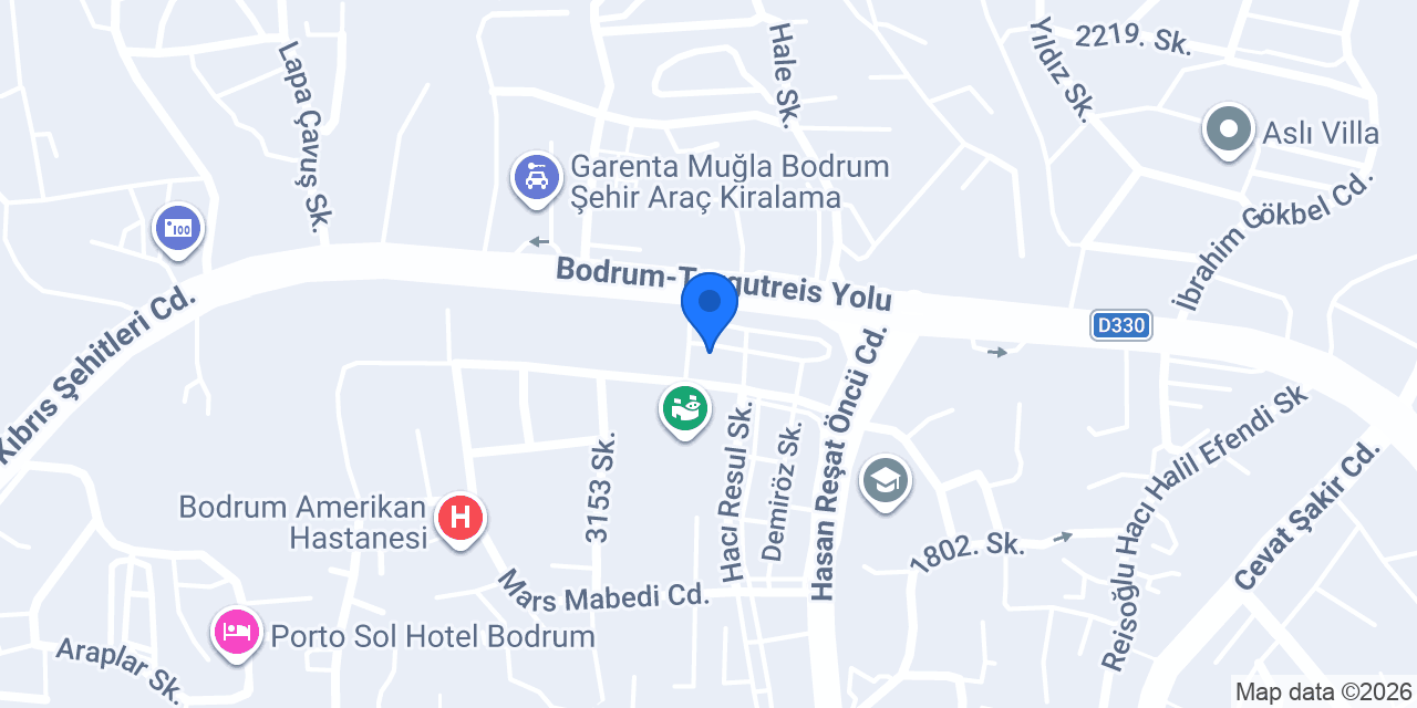 Güvenoto Boya konumu