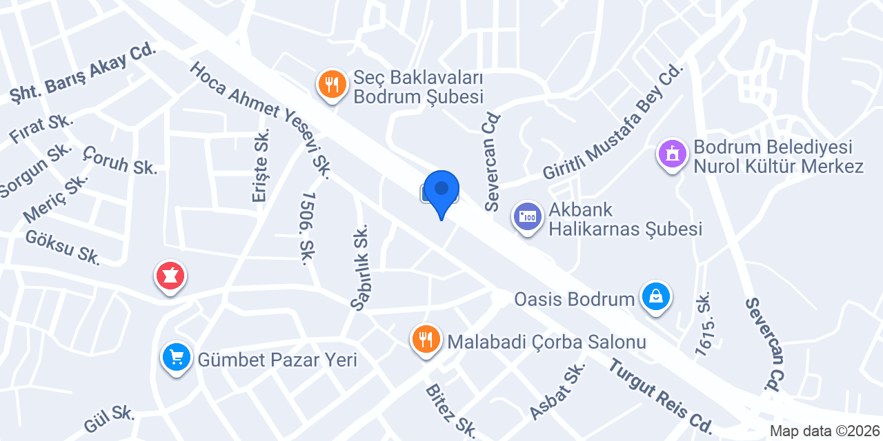 BODRUM ROTA EĞİTİM KURUMLARI konumu