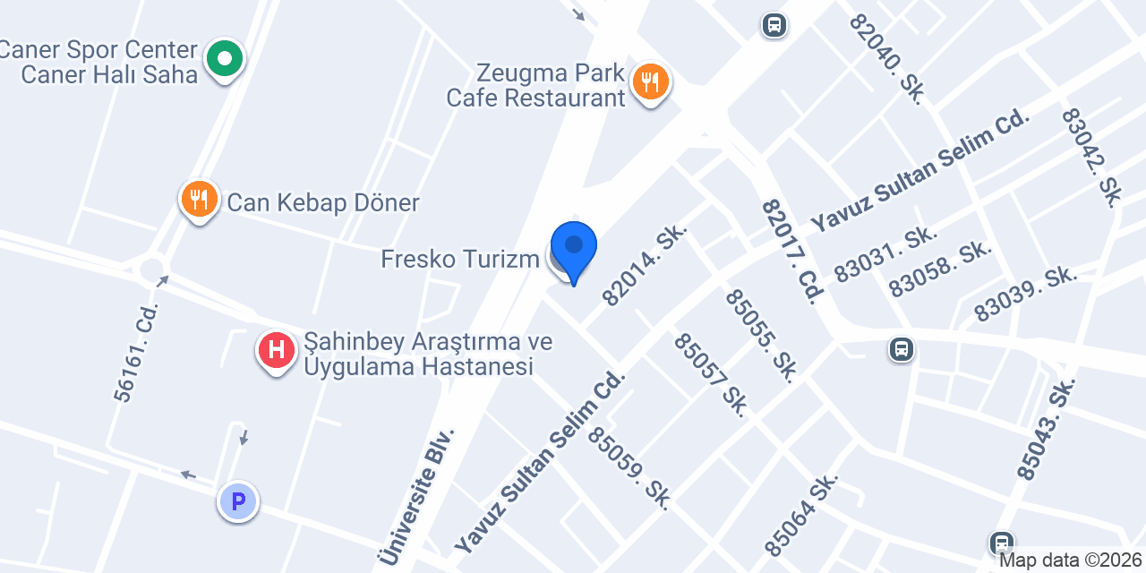 Fresko Turizm konumu