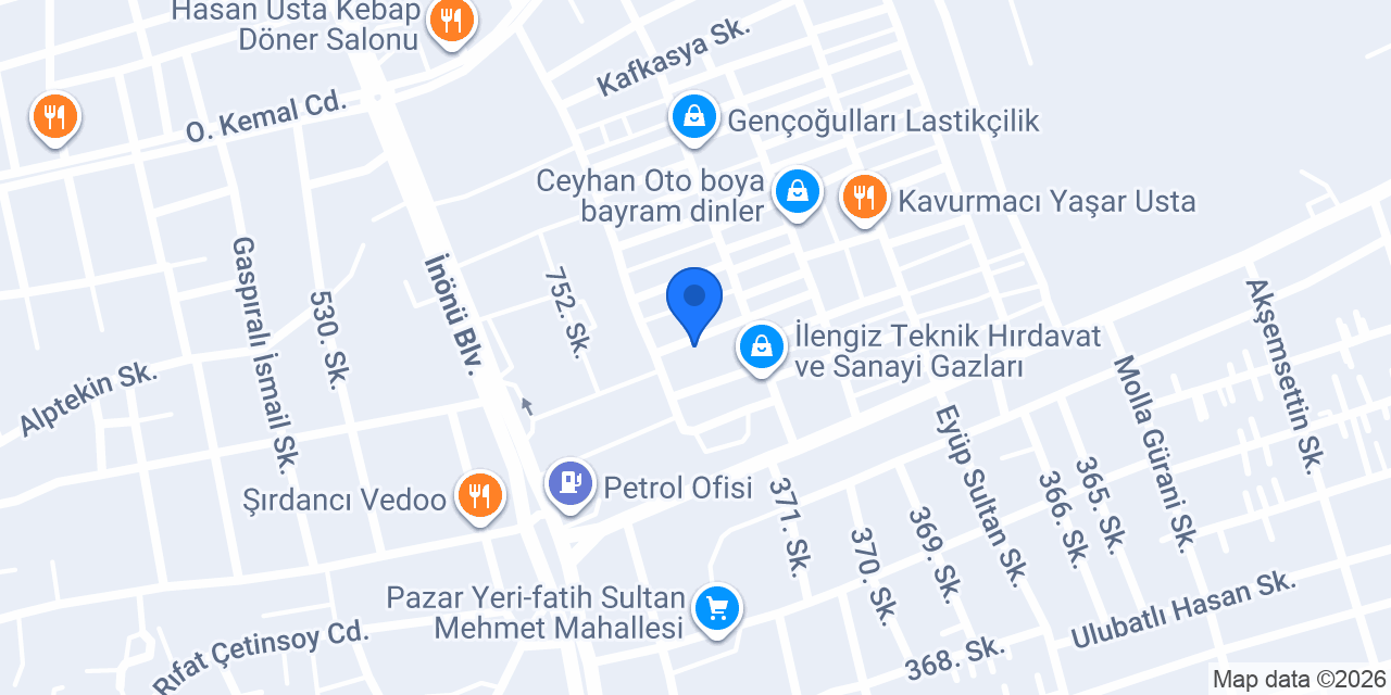 ERG SİGORTA CEYHAN konumu