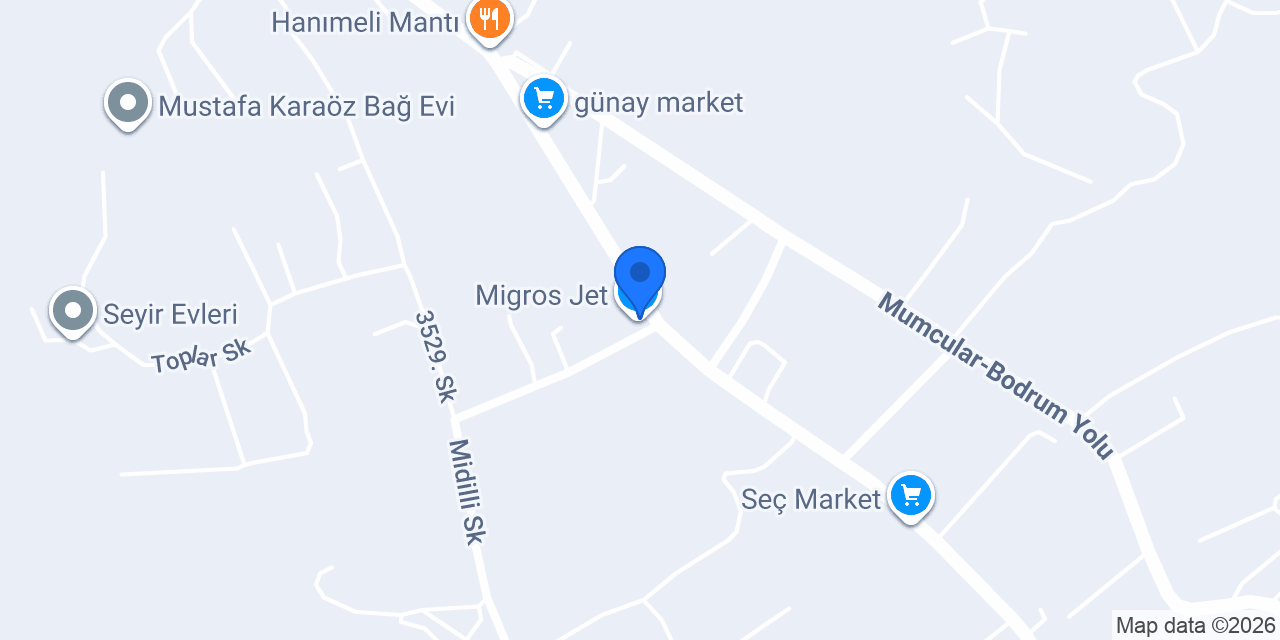 Migros Jet konumu