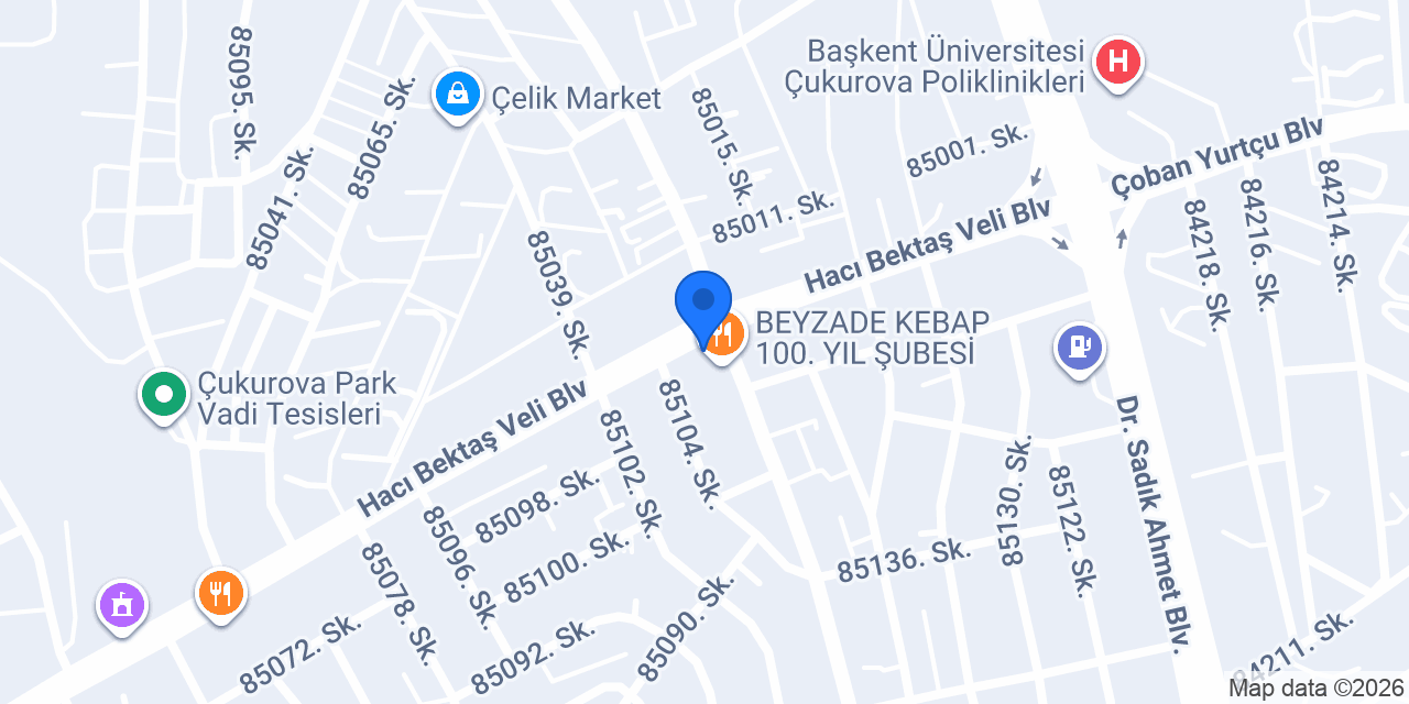 Yetim Ticaret Yapı Market konumu