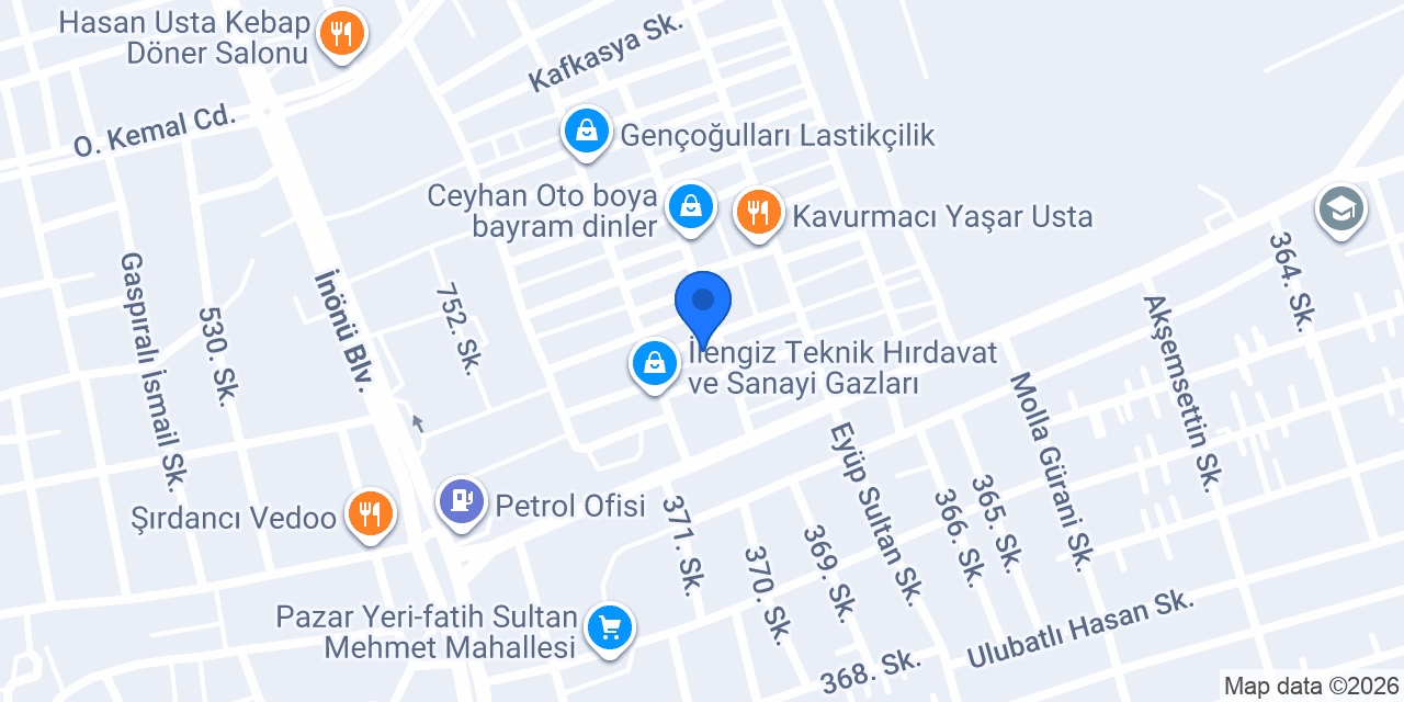 Bağcı Kebap konumu
