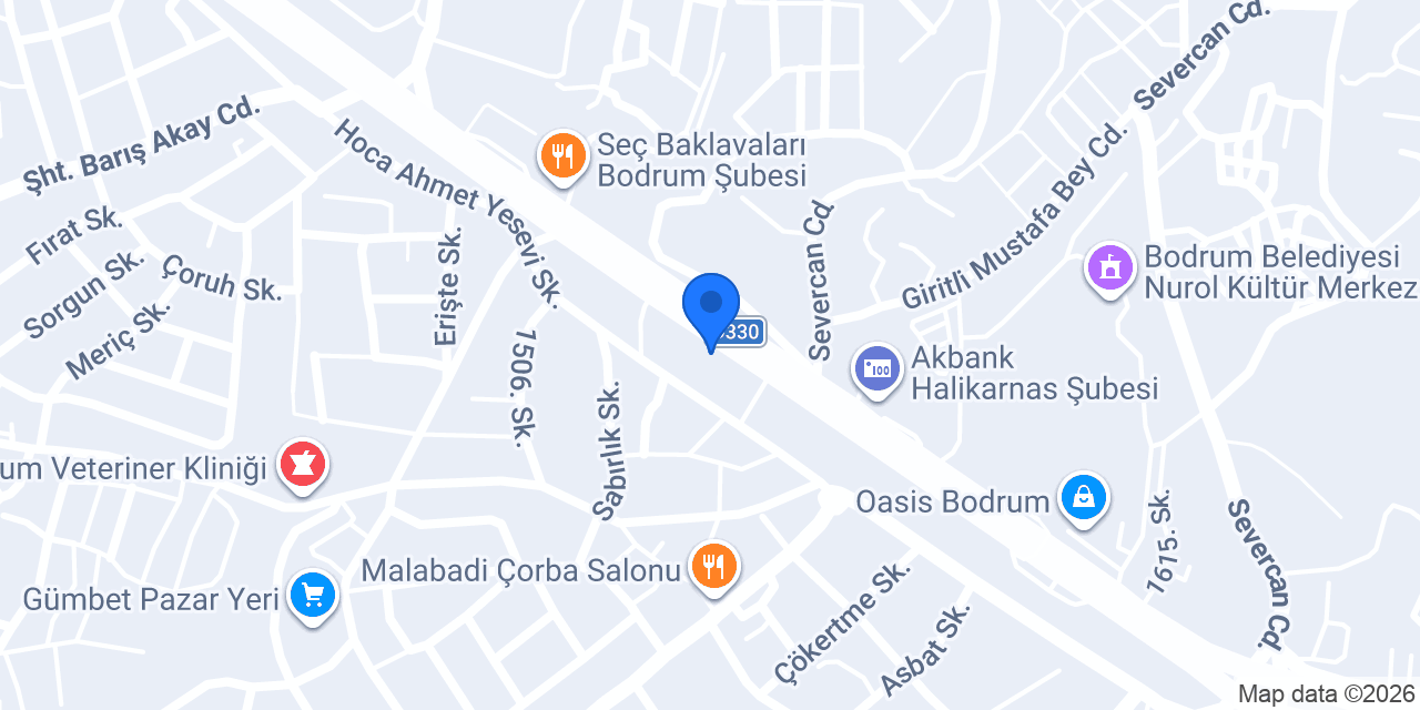Süslen&Kanat Hukuk ve Arabuluculuk Bürosu konumu