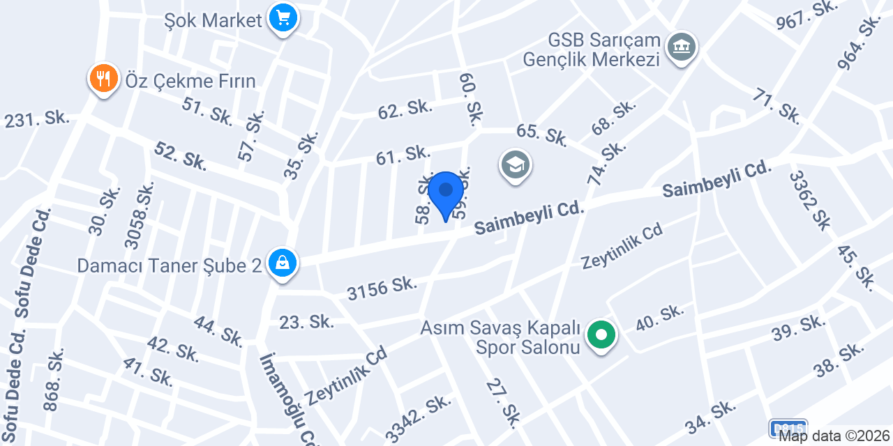 Samet Kalkan Erkek Kuaförü konumu