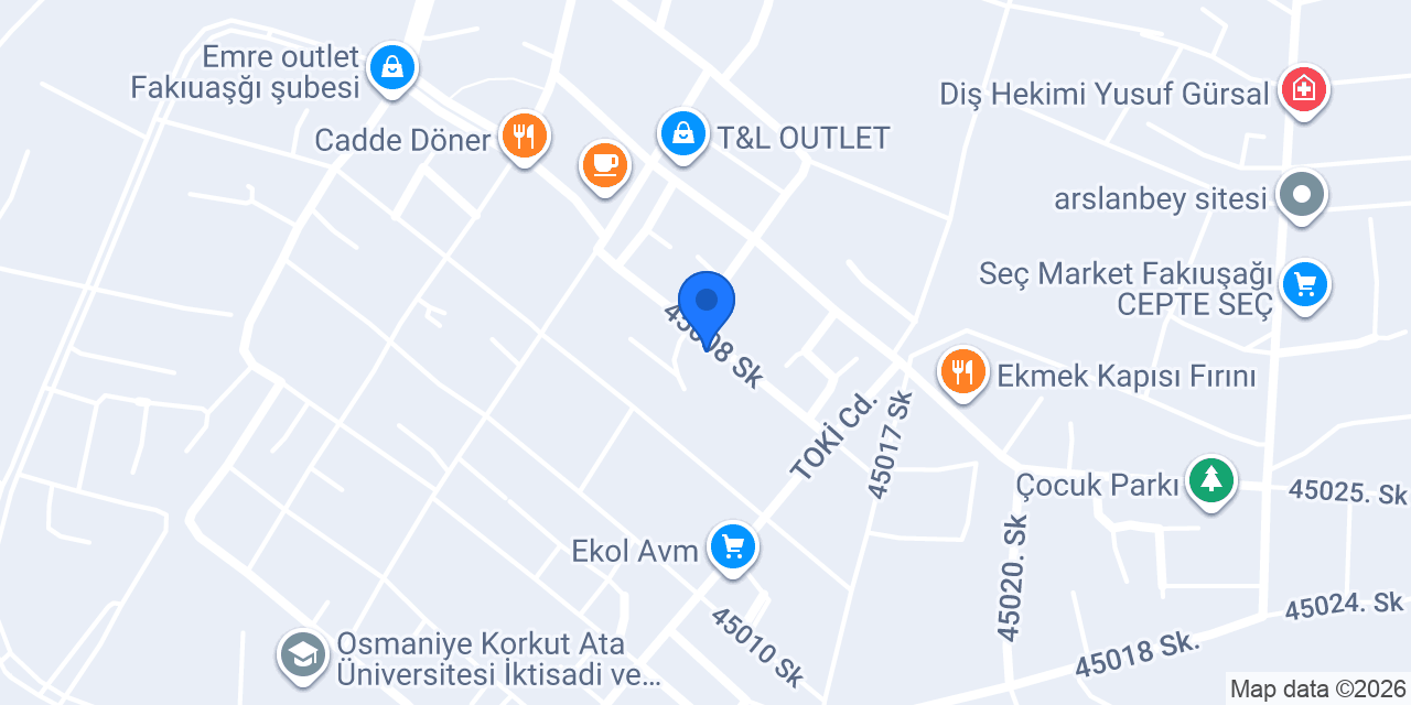 Şener spot konumu