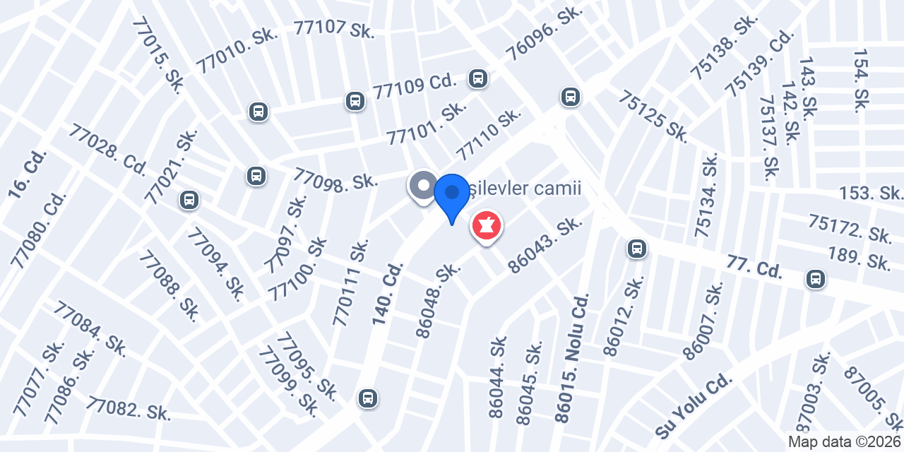 Toprak Et Market konumu