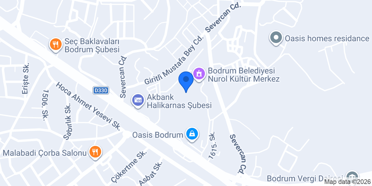 Dark Playstation & Sim Racing Cafe Oasis Bodrum konumu