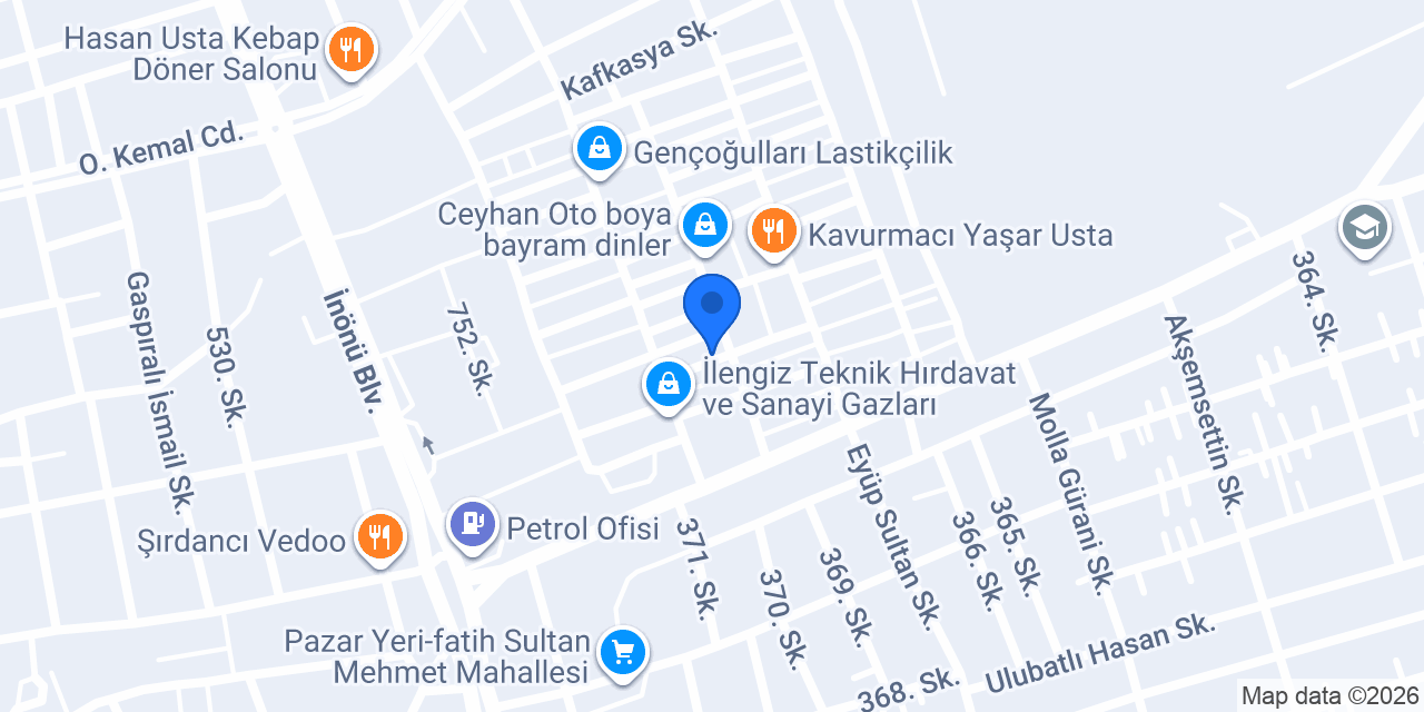 Durmuş Oto Elektrik konumu