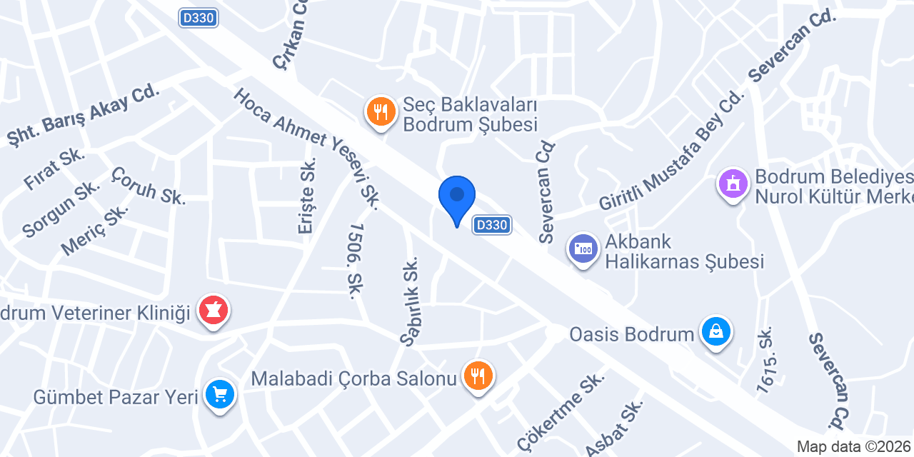 Nazlı Aydoğan Hukuk Bürosu konumu