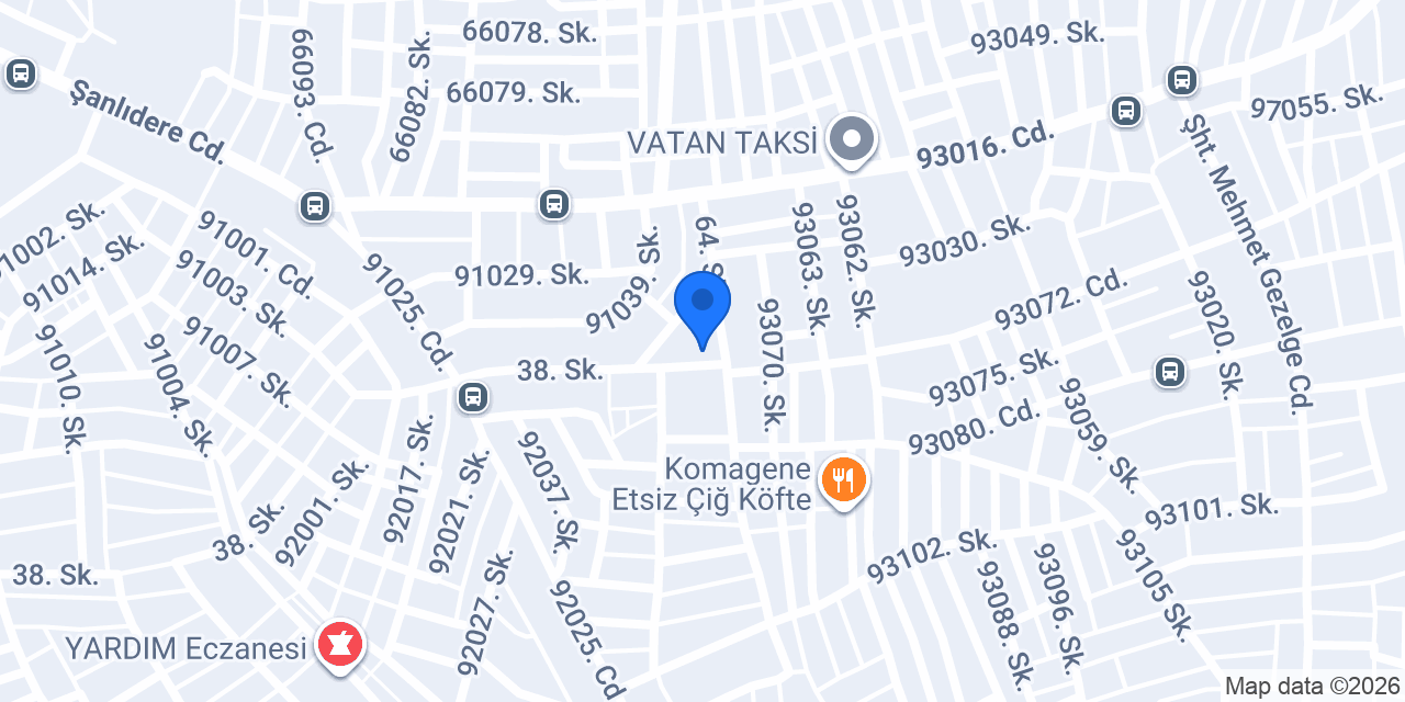 Doğu Eczanesi konumu