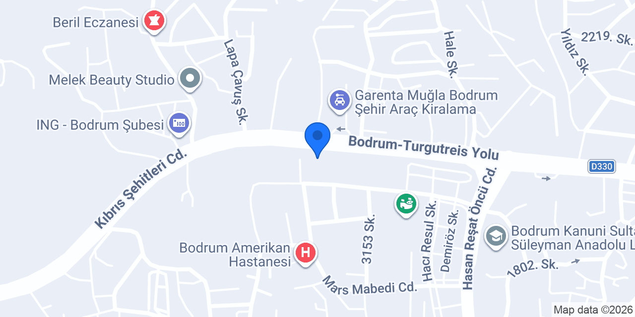 Volkan Oto konumu