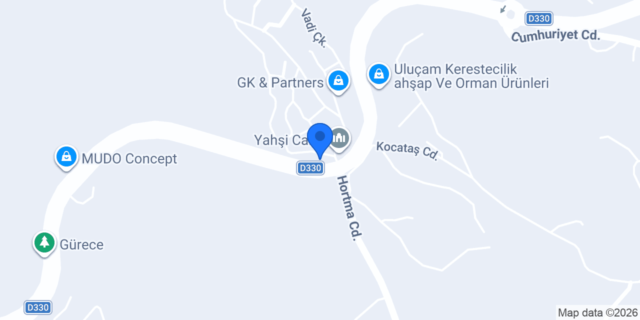 Yahşi market konumu