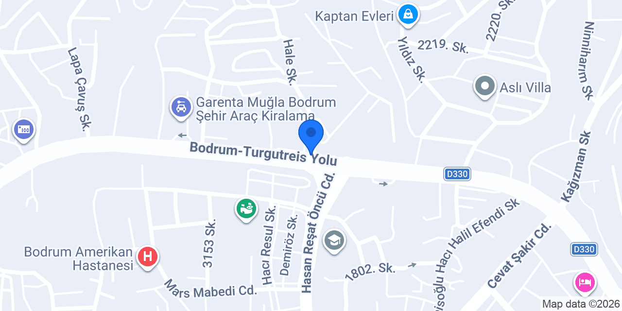 ÇAĞLAR TAKSI konumu