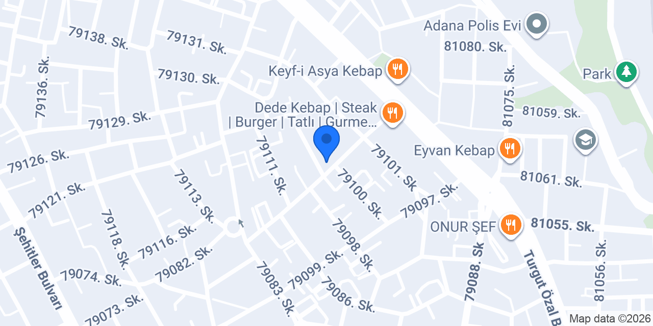 Gaziantep Et Ürünleri konumu