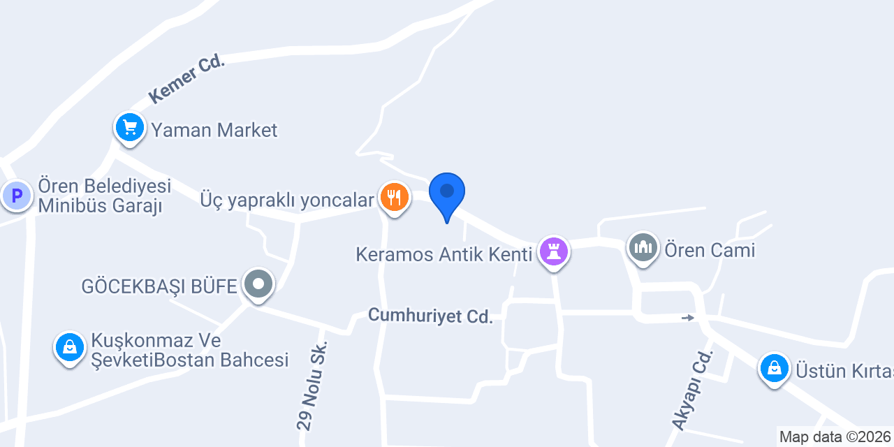ANLIAK MARKET konumu