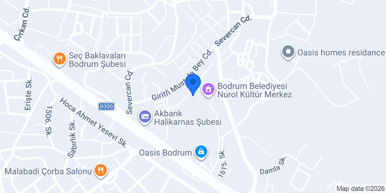 Pundix Bodrum konumu