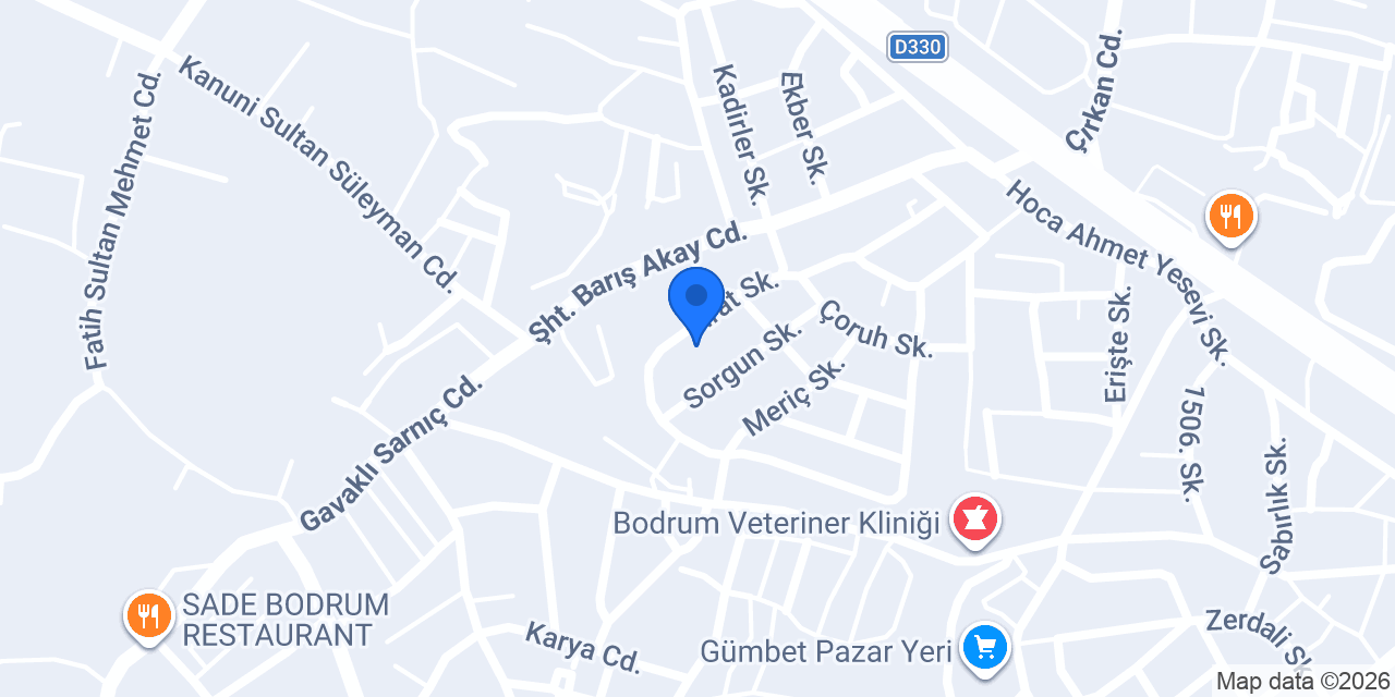 Bodrum Car Rental konumu