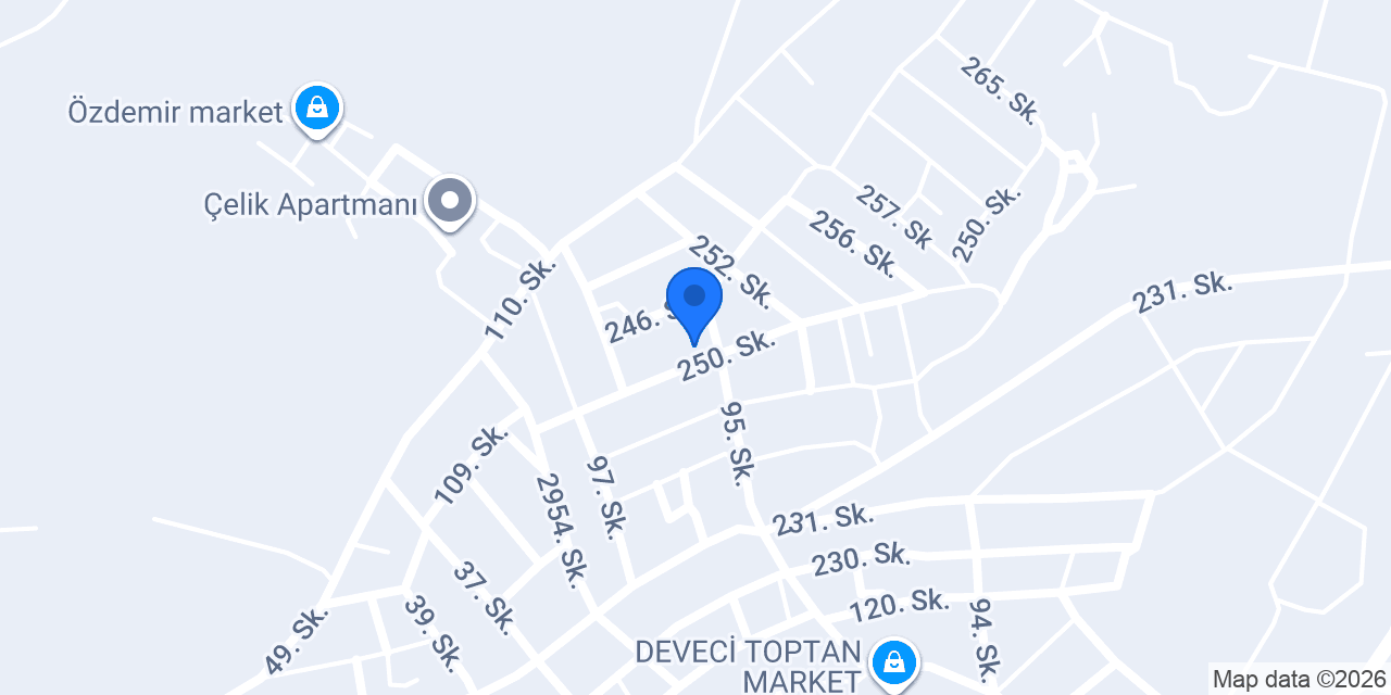 Öz Market konumu