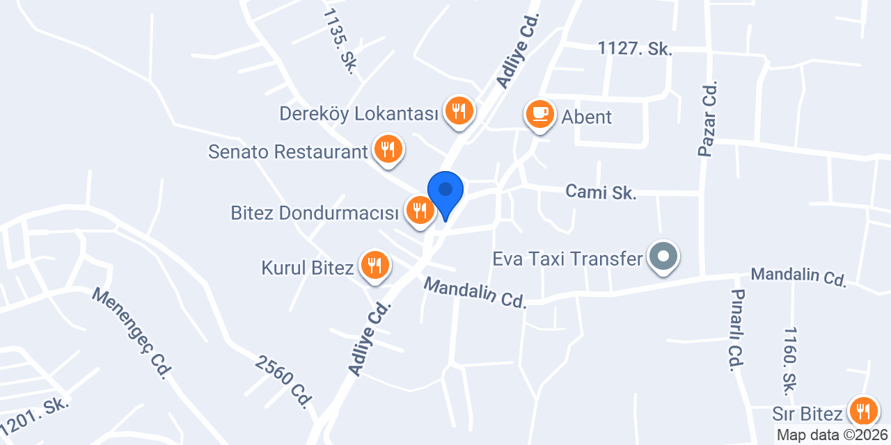 Ptt-bitez Şubesi konumu
