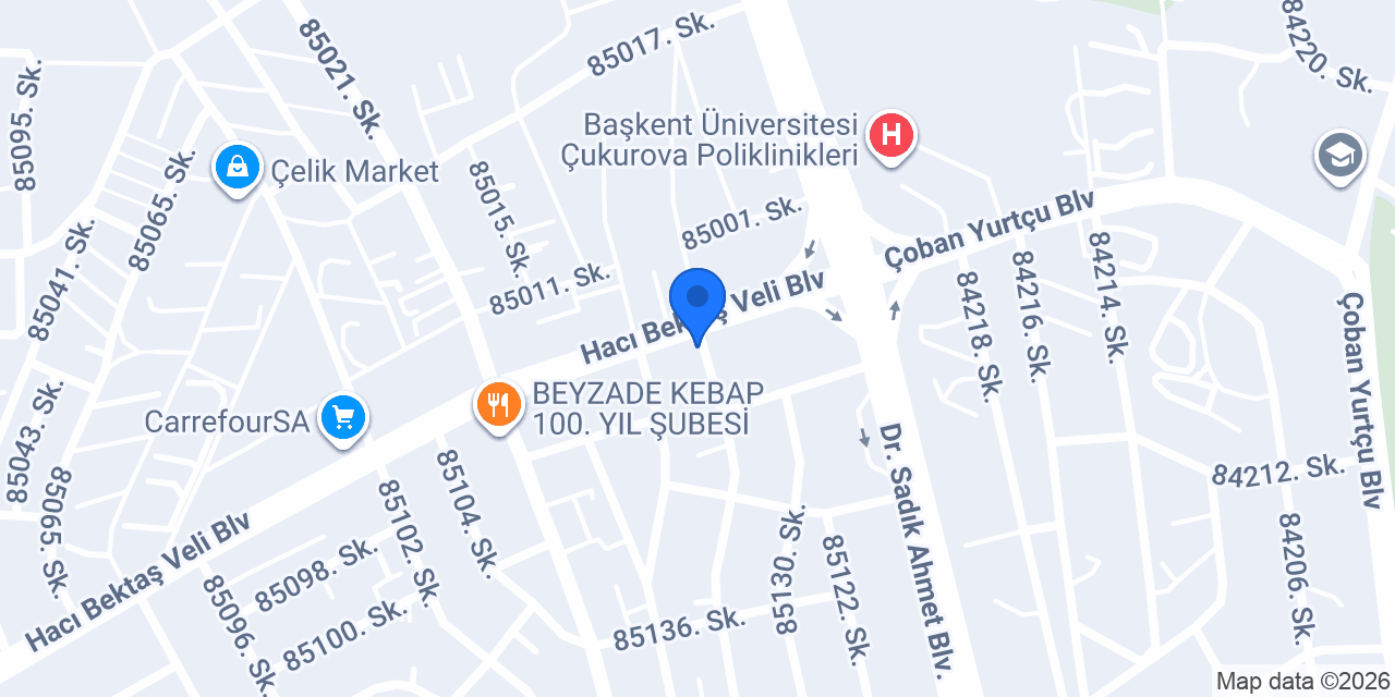 Özel Pamukeller Anaokulu konumu